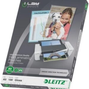 Folia do laminacji LEITZ iLAM UDT A5 80 mic. 74920000
