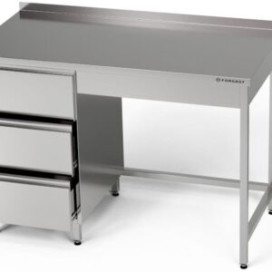 Forgast Stół Roboczy Nierdzewny Z Blokiem Szuflad (FG011631900600)
