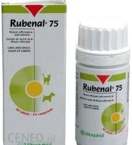 VETOQUINOL RUBENAL 75MG 60TABL WSPOMAGANIE NEREK